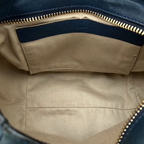 CHLOE Two Way Hand/Crossbody bag in Blue - the only every day bag you will need - Picture 12 of 17